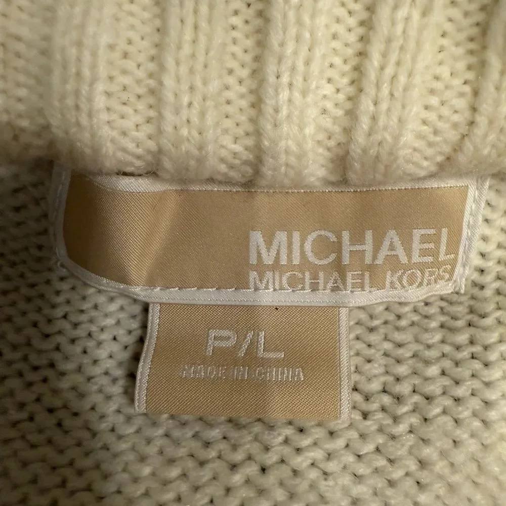 Michael Kors Brown Faux Fur Vest